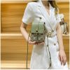 Mint Green Printed Crossbody Bag 9828