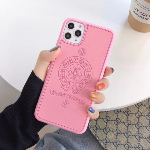 New Chrome Hearts Leather iPhone Case
