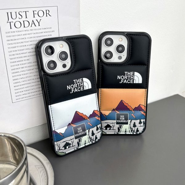 North Leather Down Jacket iPhone Case