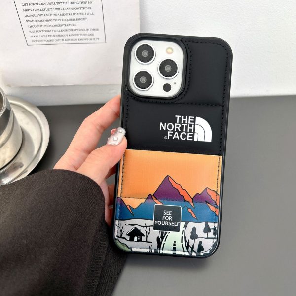 North Leather Down Jacket iPhone Case