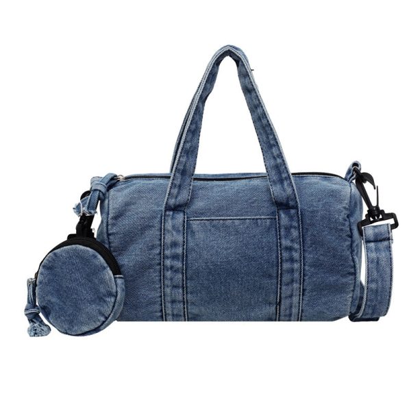 Denim Handbag Women’s Shoulder Bag Casual Trendy Mother Bag