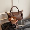 Simple Pleated PU Dumpling Bag Luxury Shoulder Handbag