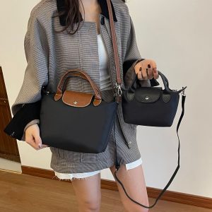 Fashion Light Luxury Dragon Bags Xiang Handbag Simple And Versatile Women'S Niche Single Shoulder Underarm Dumpling Bag Crossbody Bag