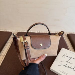 Fashion Contrasting Dragon Bags, Dumpling Bags, Retro Commuting Shoulder Bodybags, Handbags, Light Luxury Mobile Phone Bags