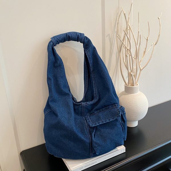 Retro Shoulder Bag – High-End Texture Simple Lazy Wind Commuter Bag