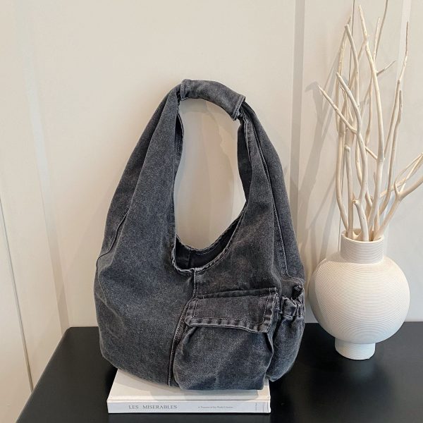 Retro Shoulder Bag – High-End Texture Simple Lazy Wind Commuter Bag