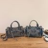 Retro Denim Locomotive Bag – Spice Girl Messenger Bag