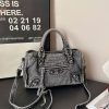 Retro Denim Locomotive Bag – Spice Girl Messenger Bag