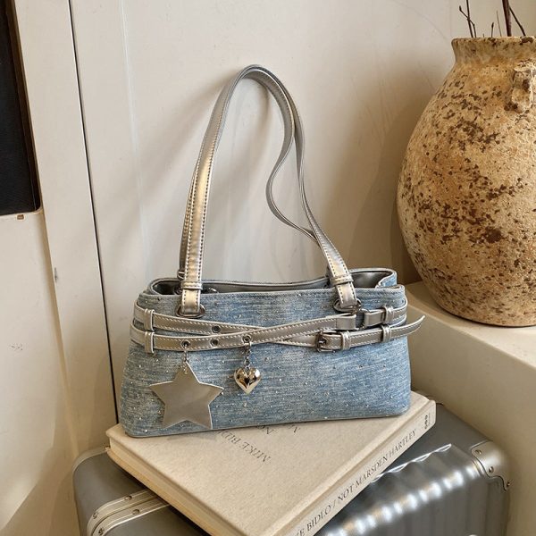 Large Capacity Versatile Shoulder Baguette Bag