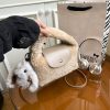 Cute Dragon Plush Shoulder Bag for Women Retro Style