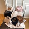 Cute Dragon Plush Shoulder Bag for Women Retro Style