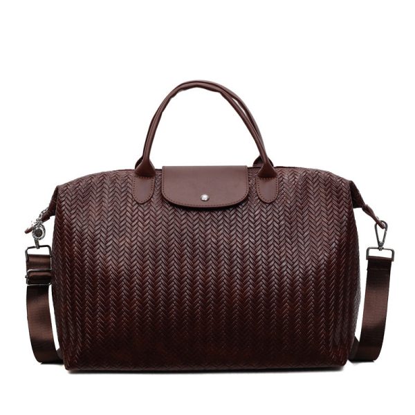 Retro Dragon Large-Capacity Herringbone Sports Travel Bag