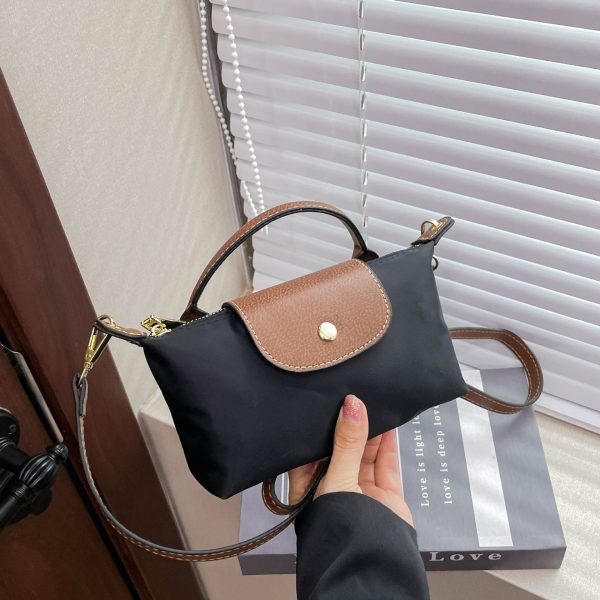 Nylon Dumpling Bag Mini Shoulder Crossbody Messenger Handbag