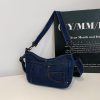 Literary Artistic Mori Denim Small Satchel Casual Retro Shoulder Bag