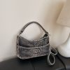 One Shoulder Messenger Bag Women’s Commuter Denim Handbag