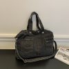 Denim Large-Capacity Shoulder Bag Casual Commuter Tote