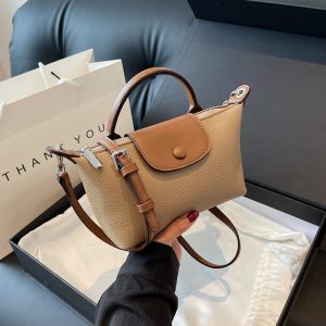 Premium Texture Retro Handbag Xinlong Bags Xiang Popular Popular Dumpling Bag Versatile Shoulder Messenger Bag