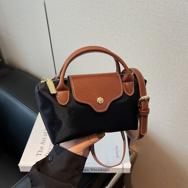 Style Premium Dragon Bags Xiang Handbag Nylon Cloth Fashion Dumpling Bag Retro Messenger Bag Commuter Women’S Bag