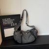 Trend Street Denim Commuter Bag Large Capacity Outdoor Travel Fitness