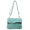Retro Denim Shoulder Bag for Women – Large Capacity Commuter Envelope Bag