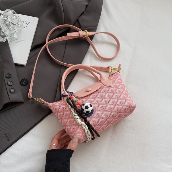 Retro Dragon Print Dumpling Shoulder Bag | Trendy Handbag