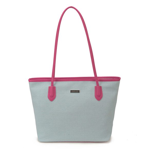 Commuting Denim Shoulder Bag High-End Versatile Tote