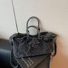 Personalized Denim Shoulder Bag – Classic Retro Messenger