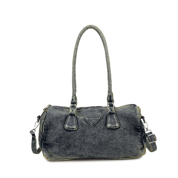 Versatile Women’s Large-Capacity Denim Shoulder Bag