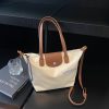 Fashion Oxford Dragon Embroidery Dumpling Handbag Large Capacity