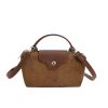 Suede Dumpling Shoulder Bag Women’s Crossbody Handbag