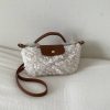 Retro Plush Fur Messenger Bag for Women Shoulder Bag