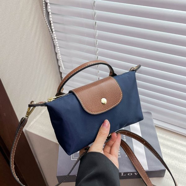 Nylon Dumpling Bag Mini Shoulder Crossbody Messenger Handbag