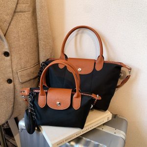 Simple Nylon Cloth Dragon Bags Xiang Dumpling Bag Fashionable Style Versatile Niche Handbag Advanced Texture Shoulder Bag