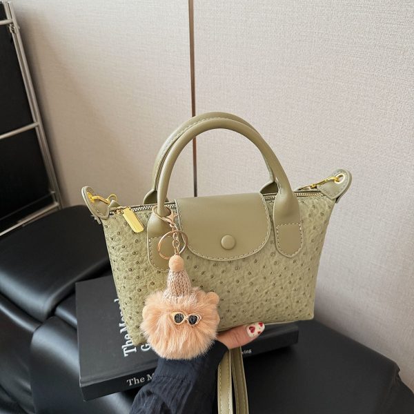 Portable Dragon Dumpling Shoulder Bag Versatile Messenger