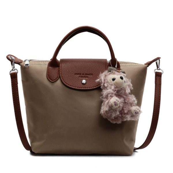 Luxury Dragon Nylon Tote Bag Large Capacity Shoulder Bag