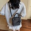 Denim Diamond Bucket Bag Commuter Vegetable Basket Handbag