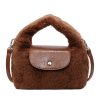 Cute Plush Dumpling Dragon Shoulder Messenger Bag