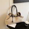 Vintage Denim Large Capacity Tote Bag for Women