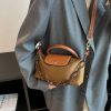 Retro Nylon Dragon Dumpling Shoulder Messenger Bag