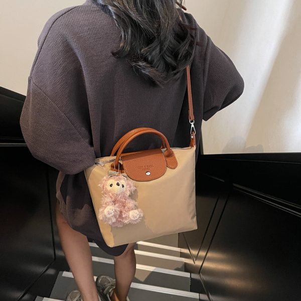 Luxury Dragon Nylon Tote Bag Large Capacity Shoulder Bag