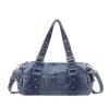 Denim Armpit Bag Large Capacity Travel Casual Messenger Bag