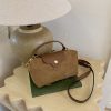 Suede Dumpling Shoulder Bag Women’s Crossbody Handbag