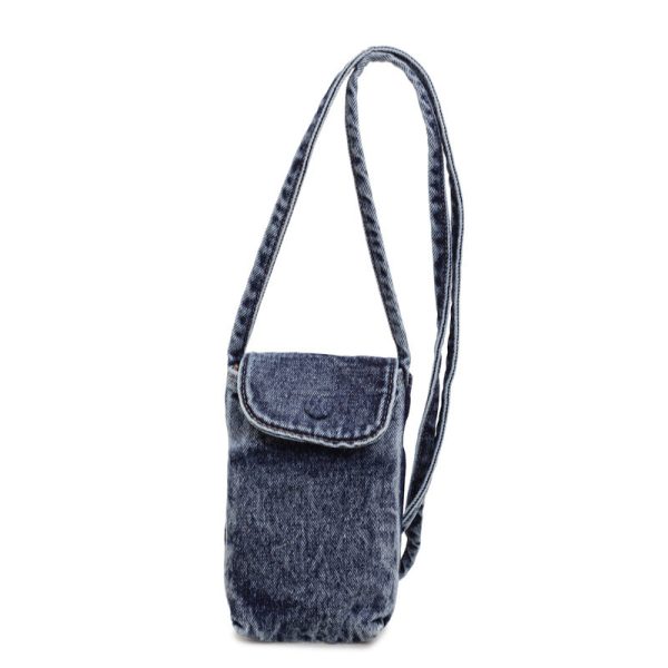 Trendy Retro Denim Messenger Bag – Versatile Lightweight Shoulder Bag