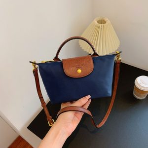 Oxford Cloth Women'S Dumpling Bag Long Bags Xiang Commuter Handbag Simple Commuter Shoulder Messenger Bag
