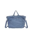 Retro Denim Shoulder Bag Large Capacity Casual Commuter Tote