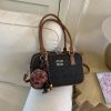 Miu Large-Capacity Square Denim Shoulder Bag