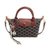 Retro Dragon Print Dumpling Shoulder Bag | Trendy Handbag