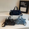 Denim Handbag Women’s Shoulder Bag Casual Trendy Mother Bag