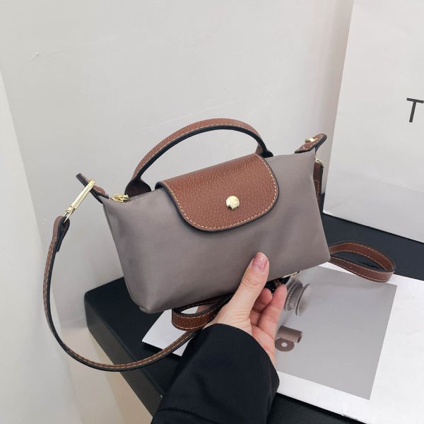 Nylon Dumpling Bag Mini Shoulder Crossbody Messenger Handbag