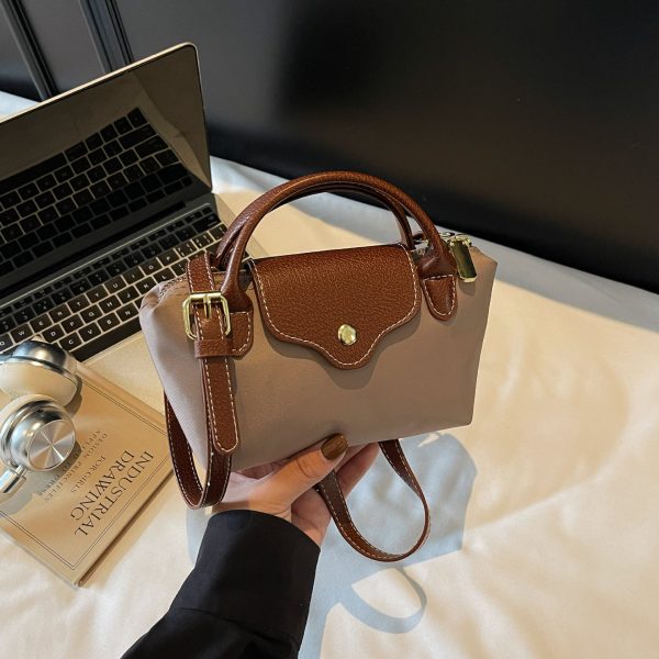 Style Premium Dragon Bags Xiang Handbag Nylon Cloth Fashion Dumpling Bag Retro Messenger Bag Commuter Women’S Bag